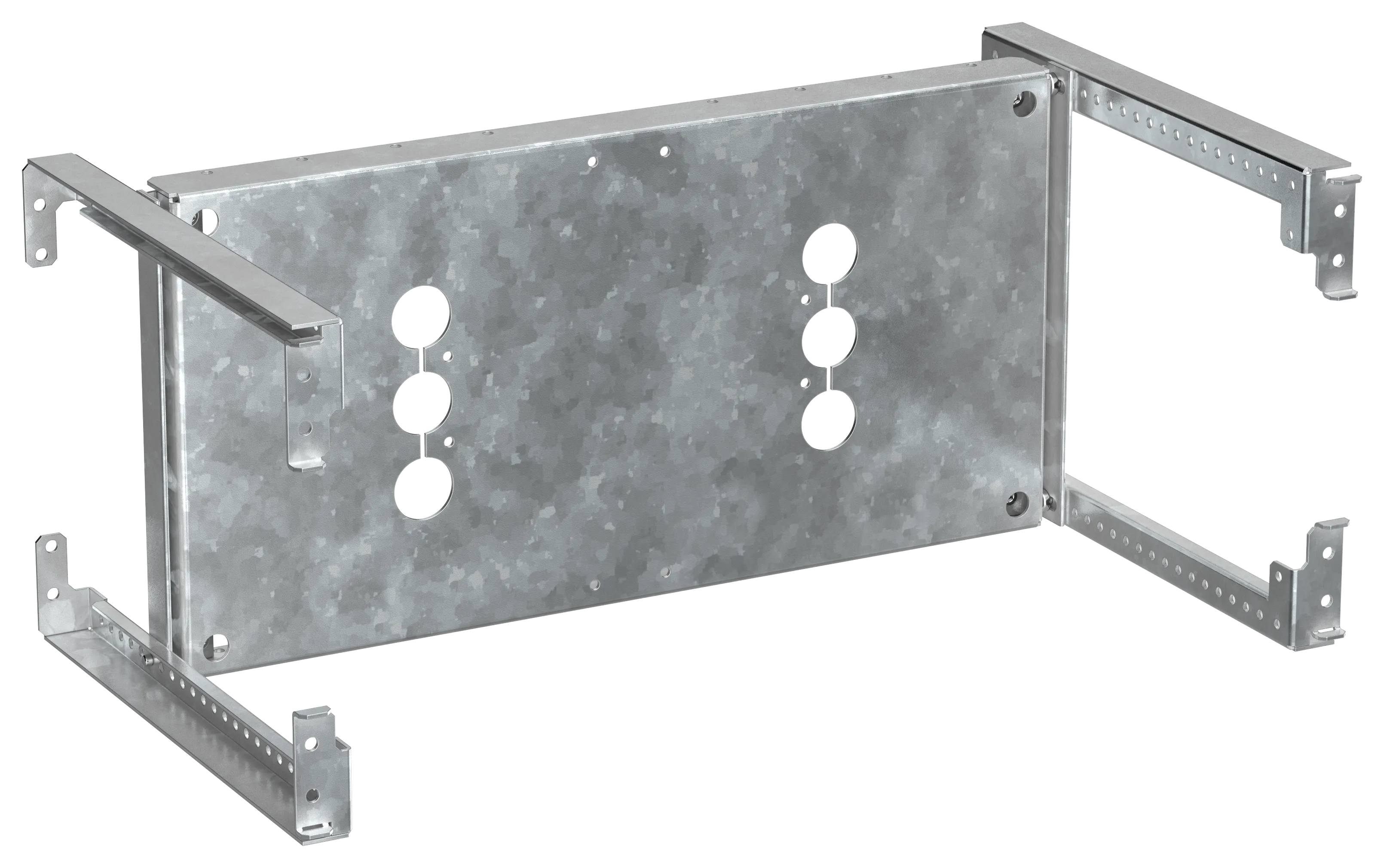 FORMAT Комплект горизонтальной установки ARMAT MCCB типоразмер H/I фиксированного исполнения 3P 250х600мм IEK FO-00-HIF-025-060