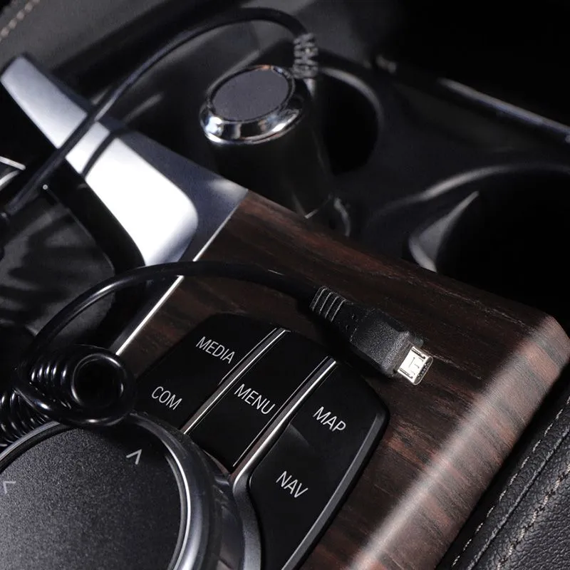 Автозарядка в прикуриватель microUSB (АЗУ) (5 V, 1000 mA) шнур спираль 1.5 м черная REXANT - Фото 3