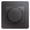 Светорегулятор (диммер) Glossa LED RC 630Вт/В.А в сборе графит SchE GSL001337 520119