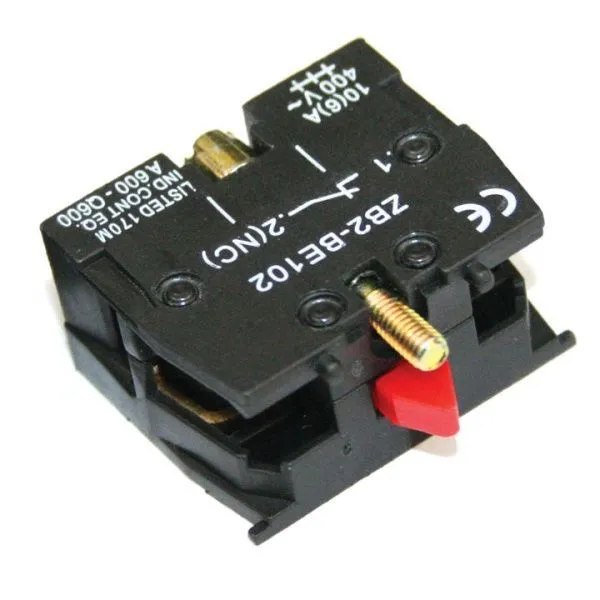 Контакт дополнит. XB-2 NC красный EKF