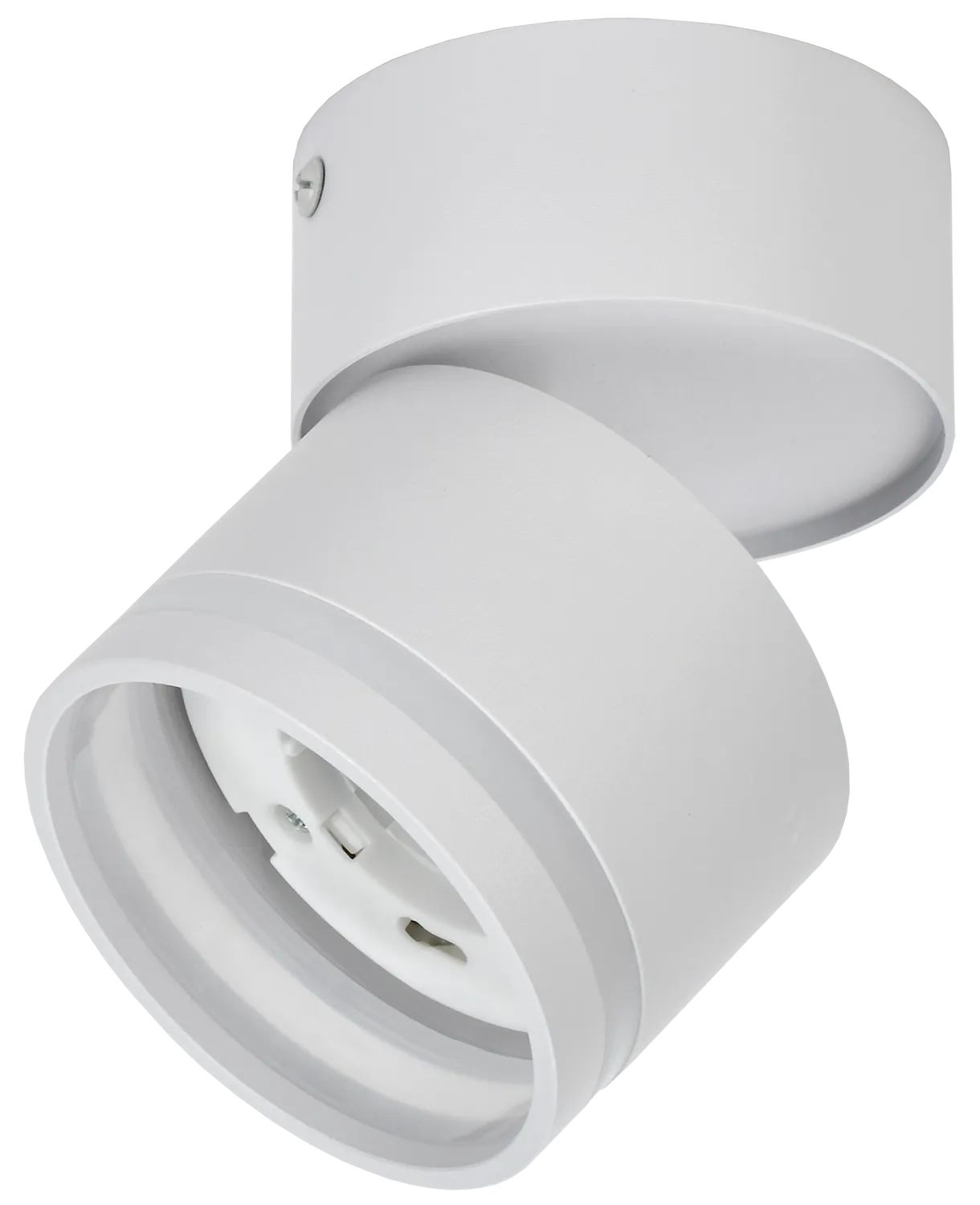 LIGHTING Светильник 4034 настенно-потолочный под лампу GX53 белый IEK