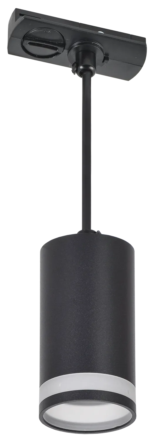 LIGHTING Светильник 4117 декоративный трековый подвесной под лампу GU10 черный IEK LT-UCB0-4117-GU10-1-K02