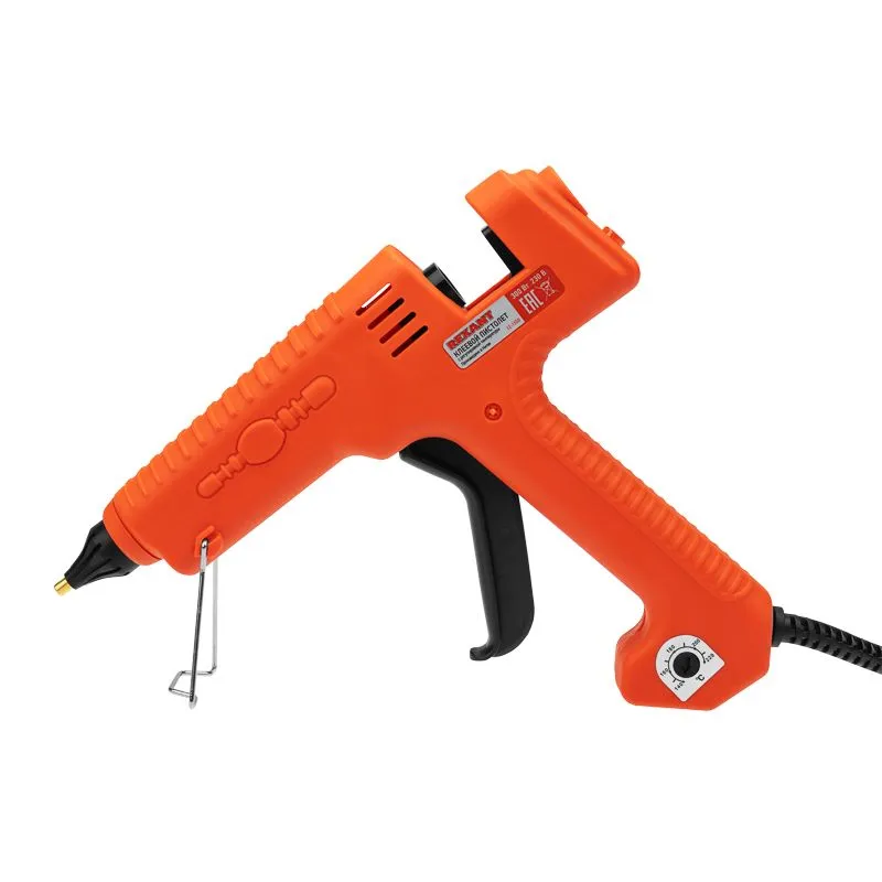 Пистолет клеевой, 300Вт, Ø11мм, ЭКСПЕРТ, настройка температуры 100…220℃, блистер REXANT - Фото 4