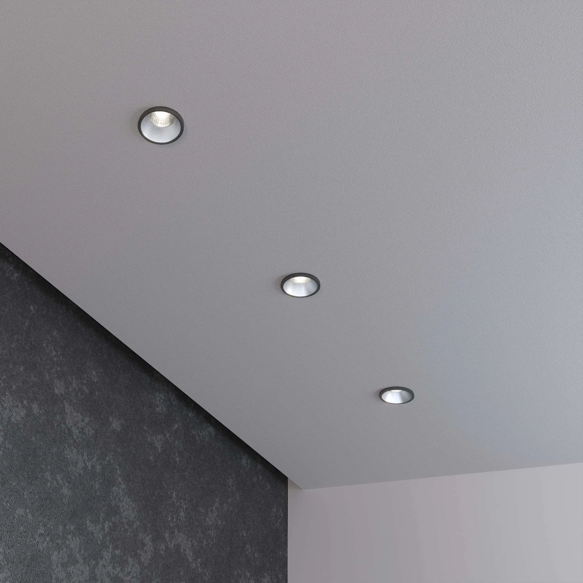 Светильник светодиодный встраиваемый точечный 15269/LED сатин никель; черный Elektrostandard - Фото 4