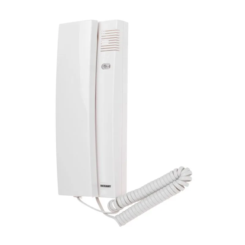 Трубка домофона с индикатором и регулятором звука RX-348 REXANT 45-0348