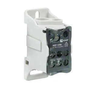 Блок КБР на DIN-рейку и монтажную панель 125A EKF plc-kbr125