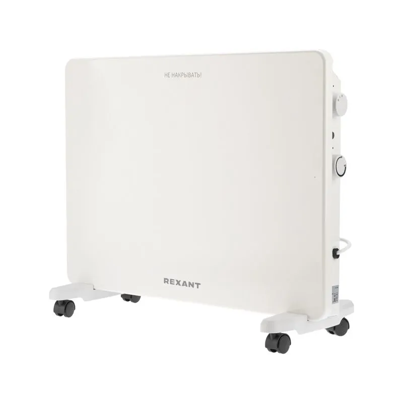 Конвектор электрический с механическим термостатом, 1,5кВт, X-нагревательный элемент REXANT 60-0097