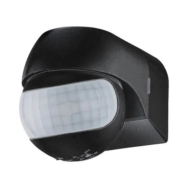 Датчик движения инфракрасный 12m 1,8-2,5m 800W IP44 180° SNS-M-10 черный Elektrostandard