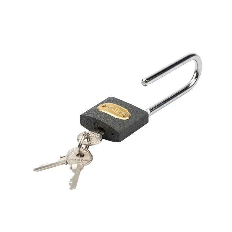 Замок навесной серия «Чугун» 40 мм длинная дужка ЧЕТЫРЕ СЕЗОНА - Фото 4