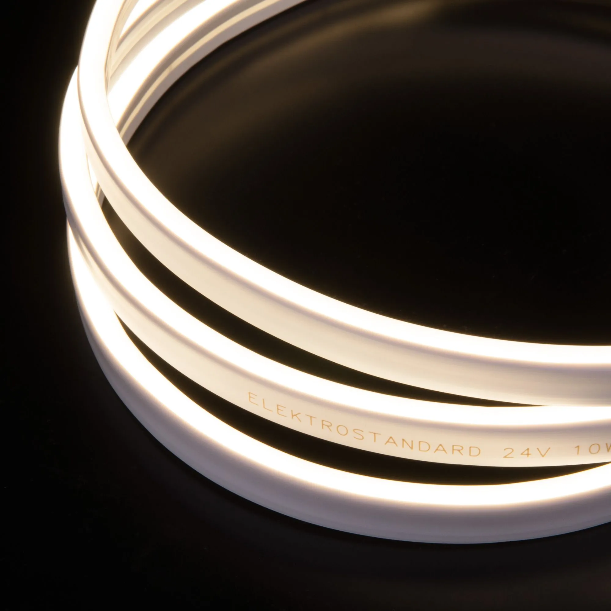 Гибкий неон 24V 10W 120Led 2835 IP65, дневной белый Elektrostandard - Фото 2