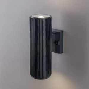 Светильник уличный настенный Strict IP54 1403 TECHNO черный Elektrostandard a033490