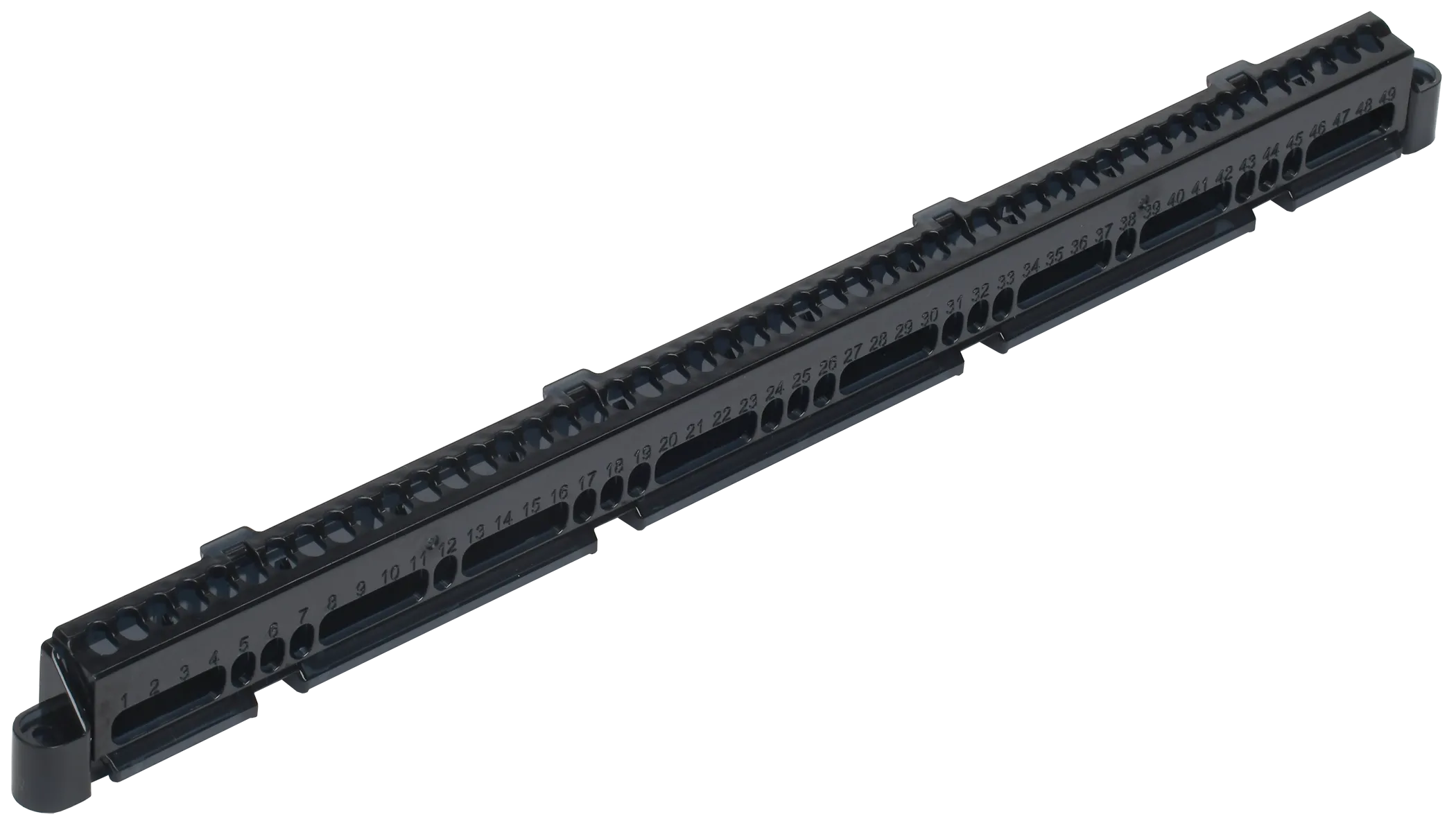 TEKFOR Суппорт для шин в корпус (ширина 18 модулей) IEK