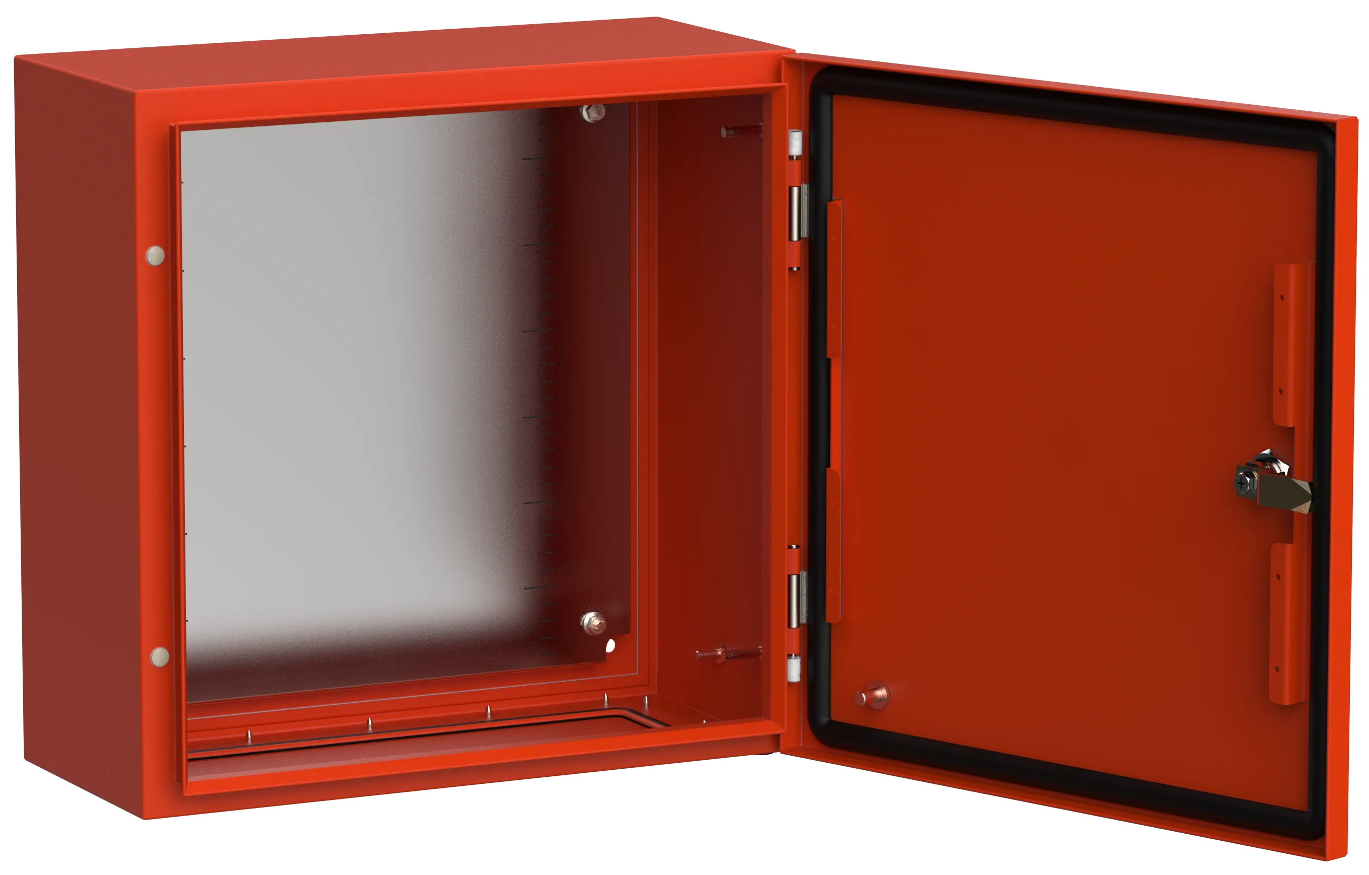 TITAN 5 Корпус металлический ЩМП-40.40.20 УХЛ1 IP66 RAL3020 красный IEK