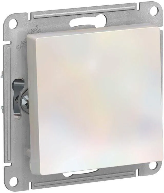 Выключатель 1-кл. СП AtlasDesign 10А IP20 (сх. 1) 10AX механизм жемчуж. SE ATN000411
