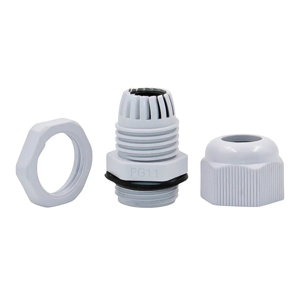 Ввод кабельный PG-11 серый, нейлон, IP68 (d кабеля 5-10 мм) DEKRON - Фото 4