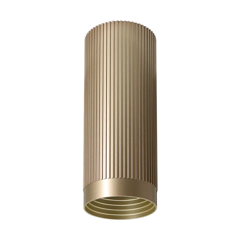 Накладной светильник WOLTA WSL-GU10/19SG LUXOR под лампу GU10 Песочное золото D55x150 WSL-GU10/19SG