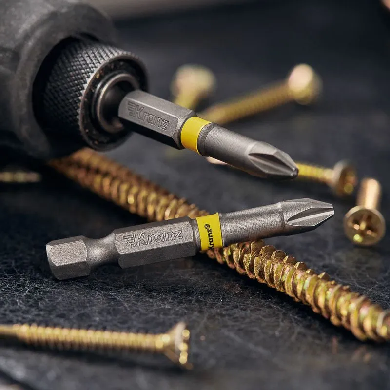 Бита для шуруповерта PH2х50 мм (2 шт./уп.) Kranz - Фото 2