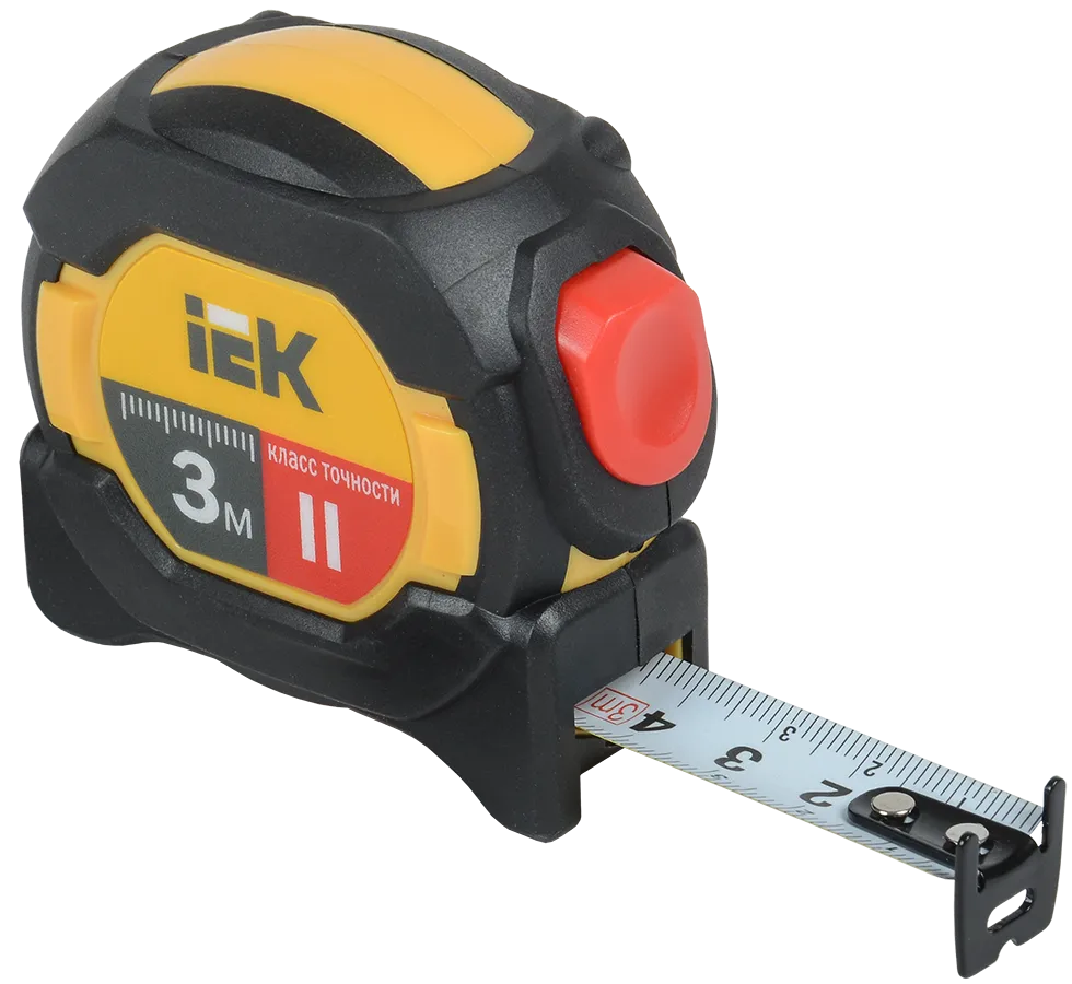 Рулетка измерительная PROFESSIONAL 3м IEK