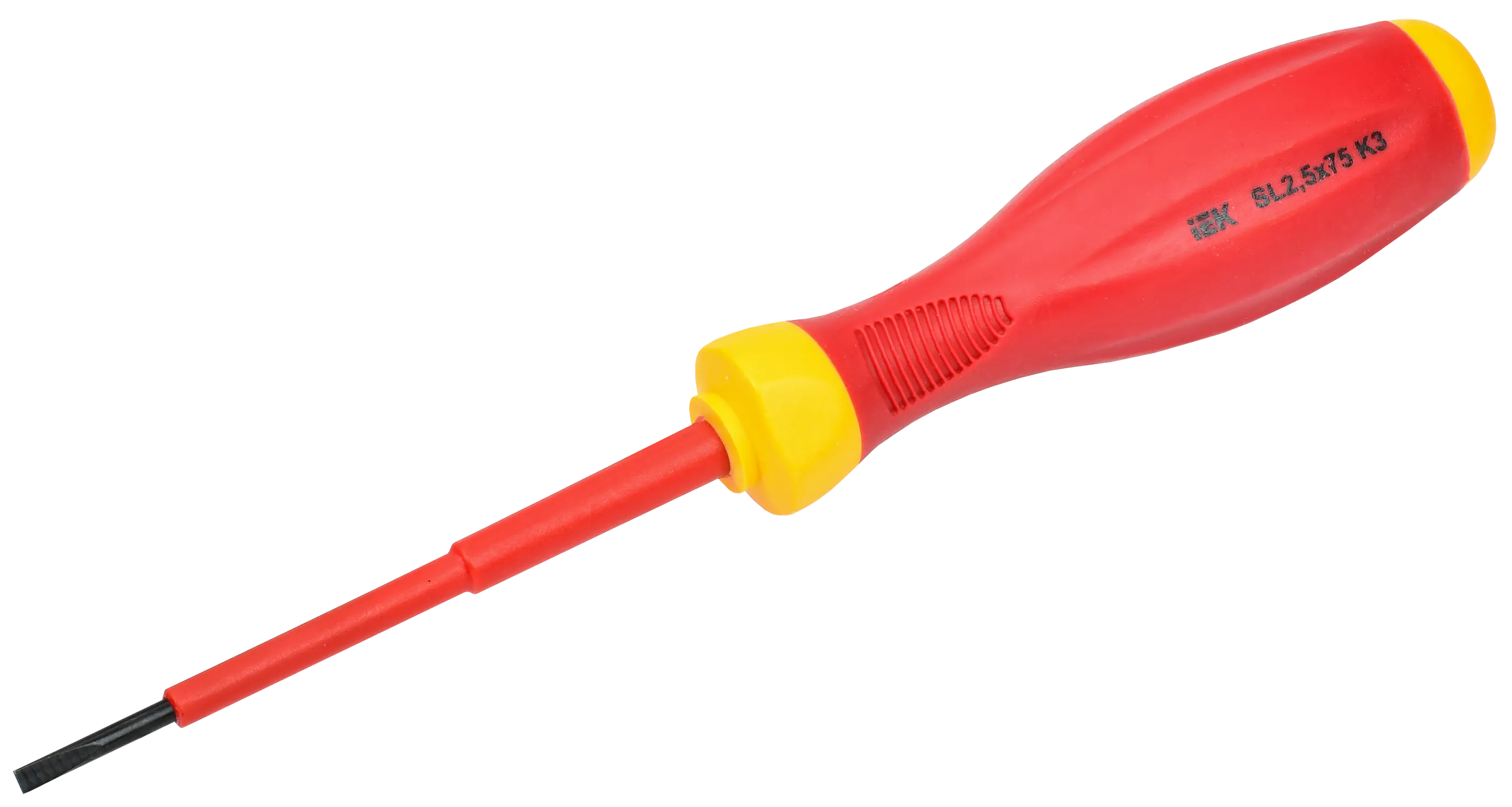 ARMA2L 3 Отвертка диэлектрическая SL2,5х75 K3 IEK