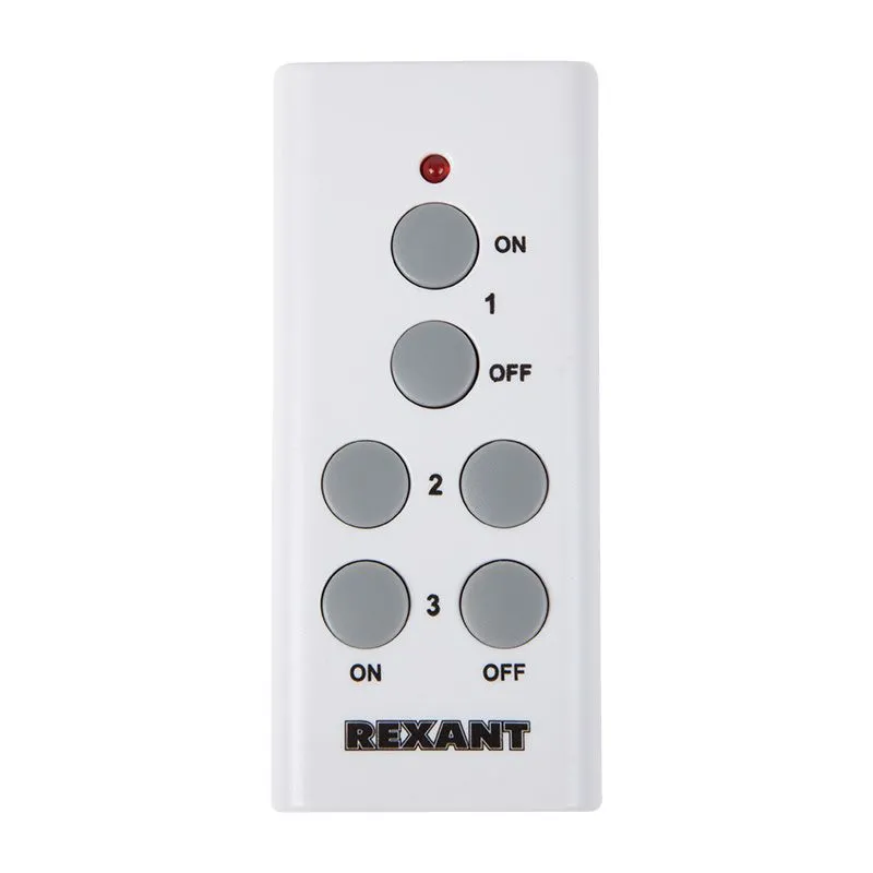 Радиоуправляемая  розетка c пультом RX-002 (один пульт, две розетки) 10А/30м REXANT - Фото 5