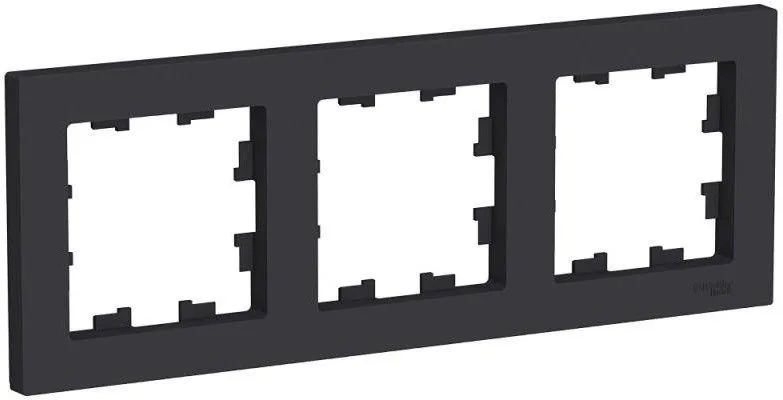 Рамка 3-м AtlasDesign универс. карбон SE ATN001003