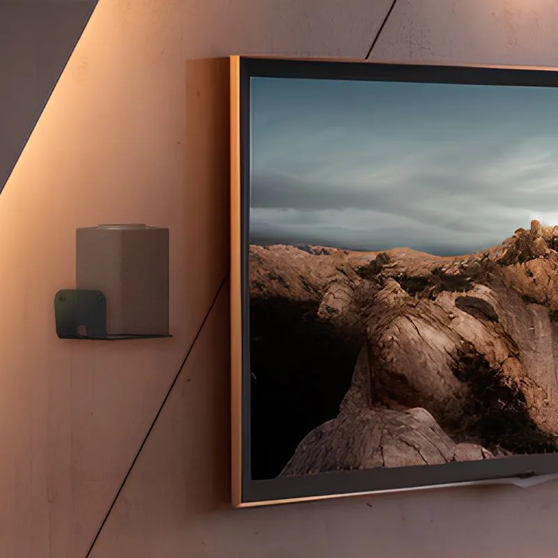 Кронштейн для Яндекс Станции, настенный, черный REXANT - Фото 2