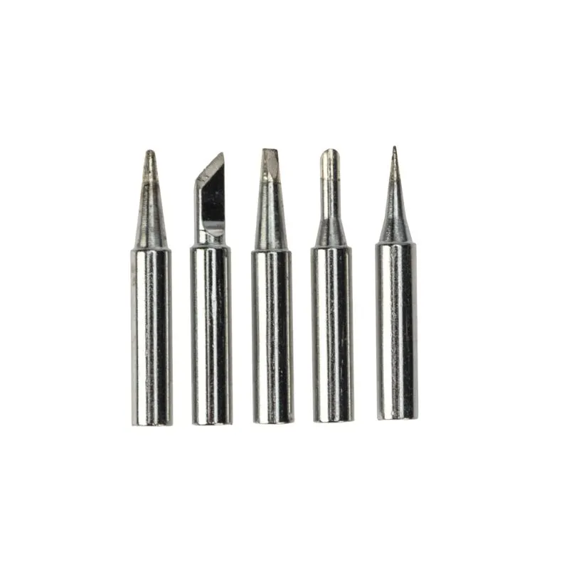 Набор для пайки (паяльник с керамическим нагревателем 60Вт, 220-480°C, подставка с губкой, набор из 5 жал) REXANT - Фото 5