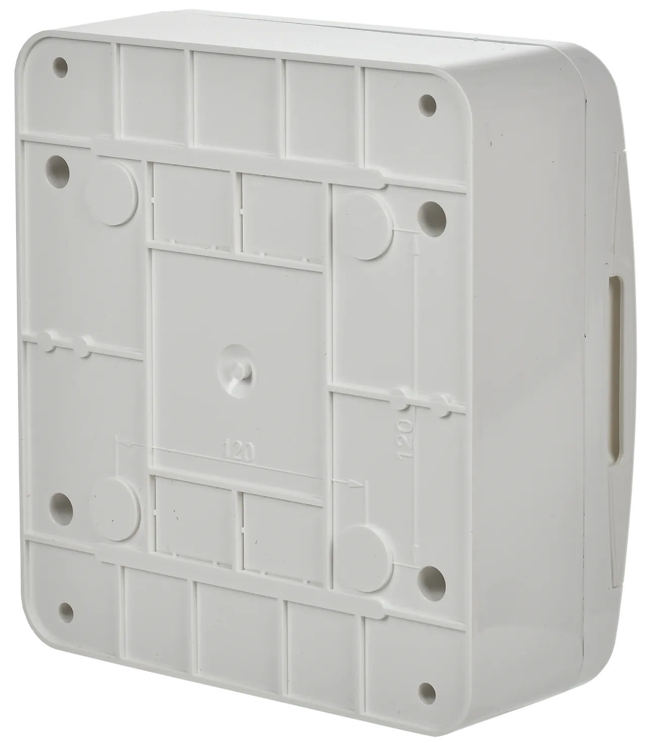 TEKFOR Корпус пластиковый БЕЛЫЙ ЩРН-П-8, IP41 белая дверь IEK - Фото 5