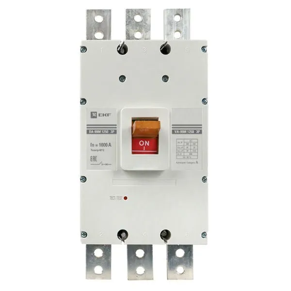 ВА-99М 1250/1000А 3P 35кА EKF - Фото 4