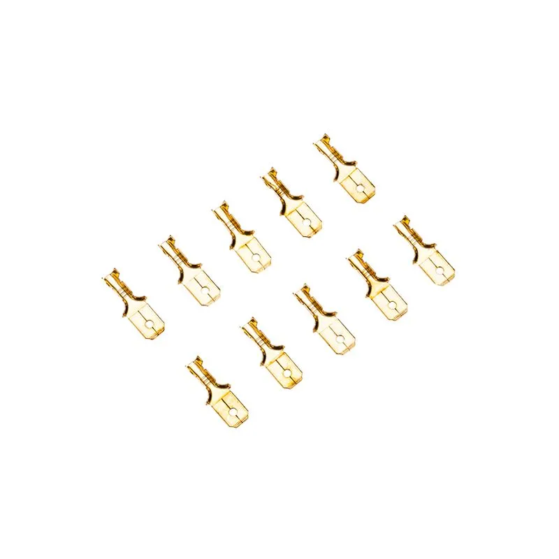 Клемма плоская штекер 6.3 мм 0.75-1.5 мм² (РП-п 1.5-(6.3) L = 20 мм) в упак. 10 шт. REXANT - Фото 5