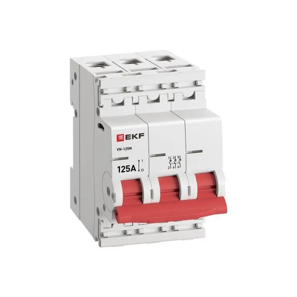 Выкл. нагрузки ВН-125N 3P 125А PROXIMA EKF - Фото 2