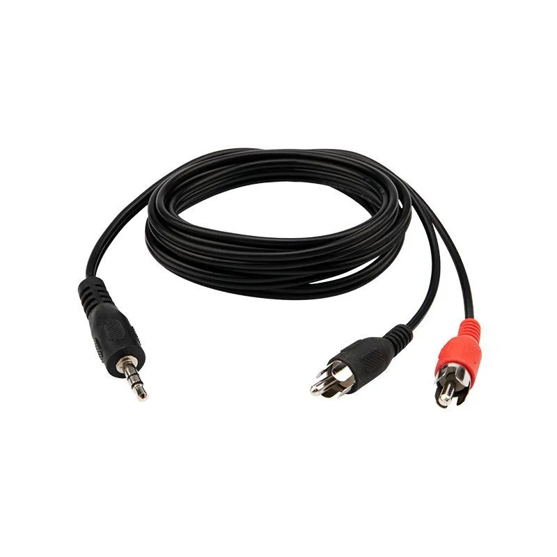 Шнур Стерео 3,5мм - 2 RCA, 1,5м REXANT 17-4202