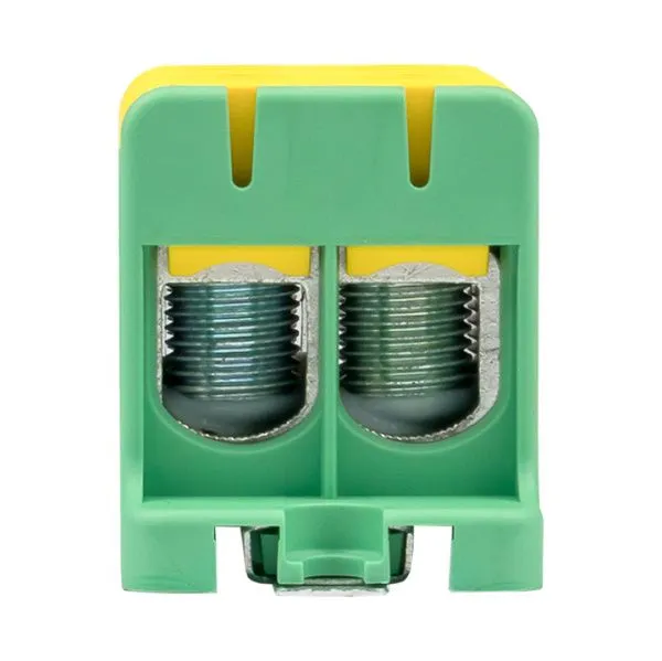 Клемма двойная КСВ 16-95 желто-зеленая EKF - Фото 4