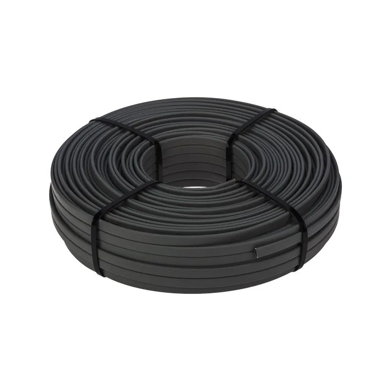 Кабель греющий саморегулирующийся SRL 24-2CR экранированный, 24Вт/м, 50м REXANT 51-0202