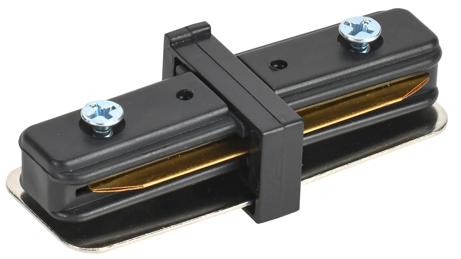 LIGHTING Соединитель прямой внутренний для однофазного шинопровода черный IEK LT-SO0D-SPV-1-K02