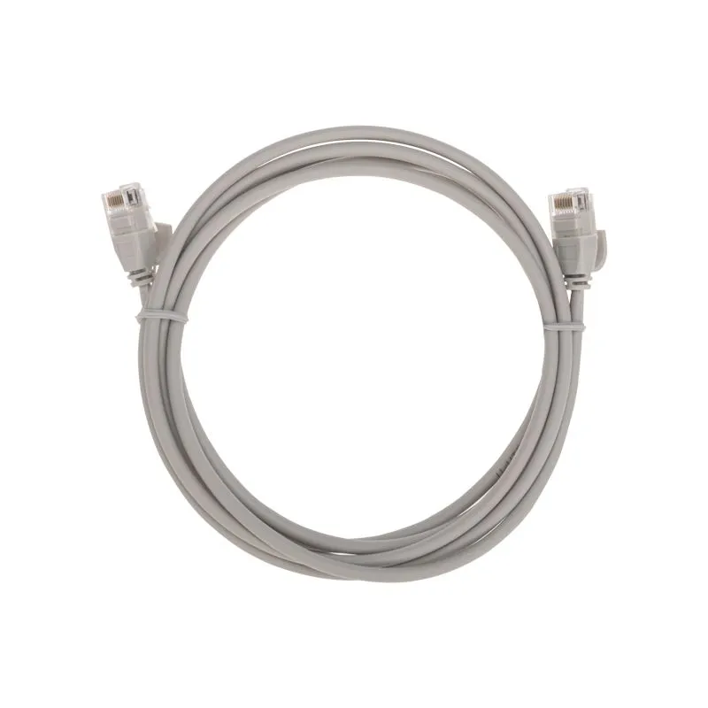 Патч-корд U/UTP, CAT 6A (10G), RJ45-RJ45, 28AWG, LSZH, серый, 2м REXANT 02-0380-2