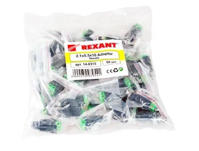 Разъем питания DC гнездо 2,1х5,5 с клеммной колодкой REXANT - Фото 3