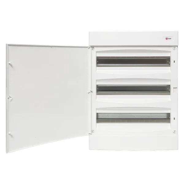 Щит распределительный навесной "Unix" белая дверь 3х18 (54) модулей 526x396x112 IP40 - Фото 14