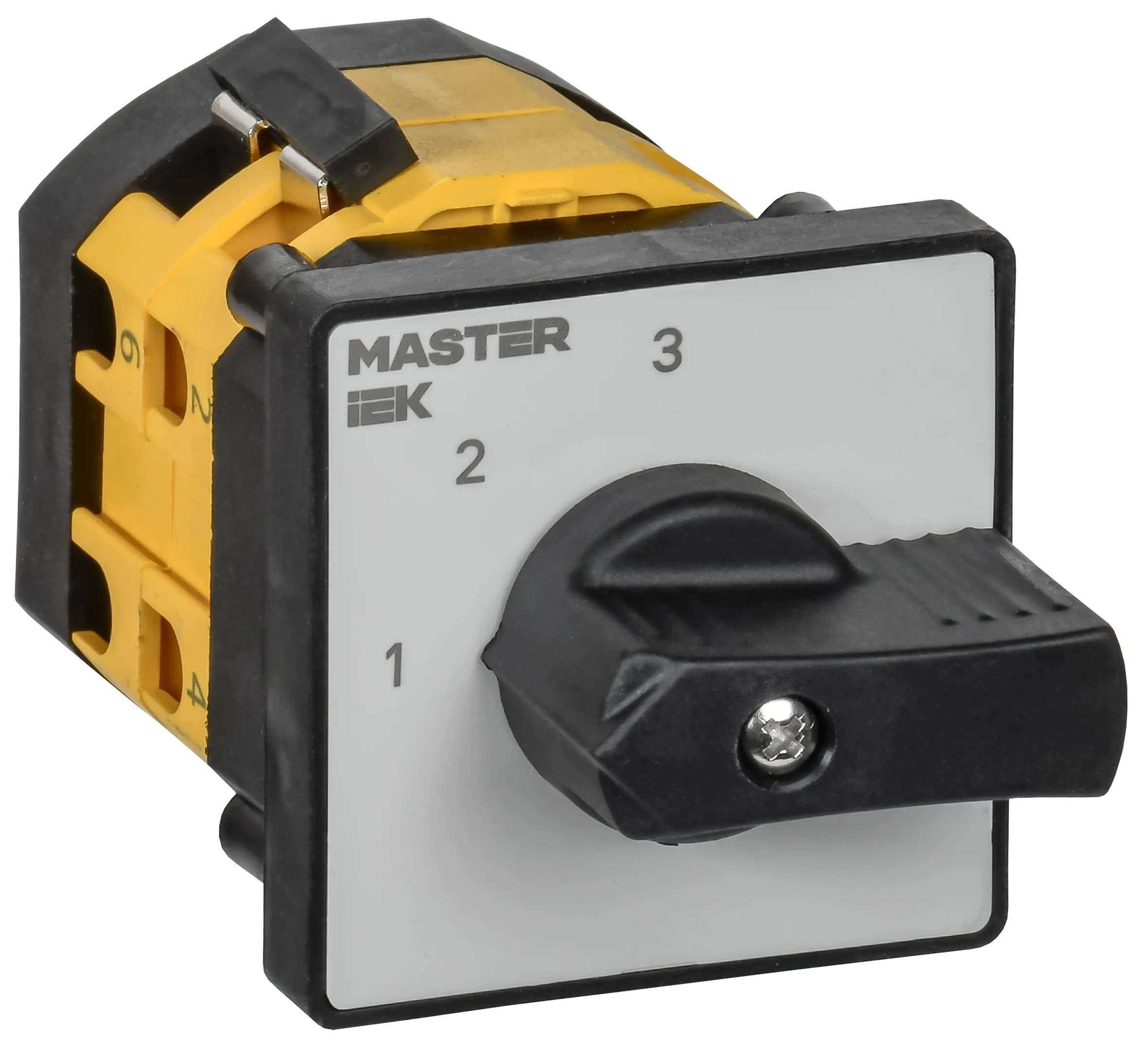 Переключатель кулачковый стандартная рукоятка 10А схема 82 IEK MI-CS10-010-082