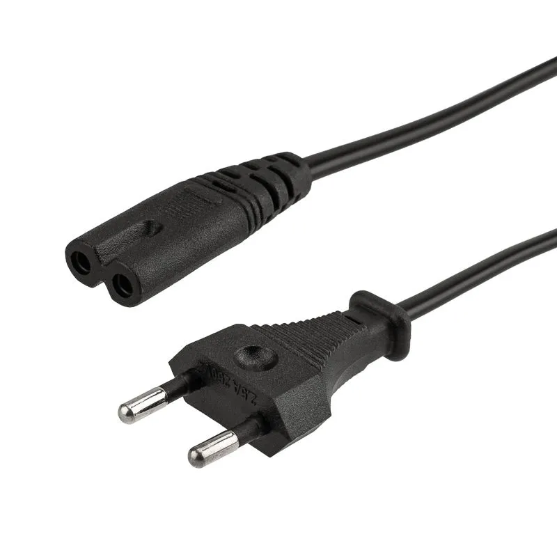 Шнур сетевой, вилка СЕЕ 7/16 - разъем IEC 320 C7, кабель 2x0,5 мм², длина 5 метров (PE пакет) REXANT 11-1106