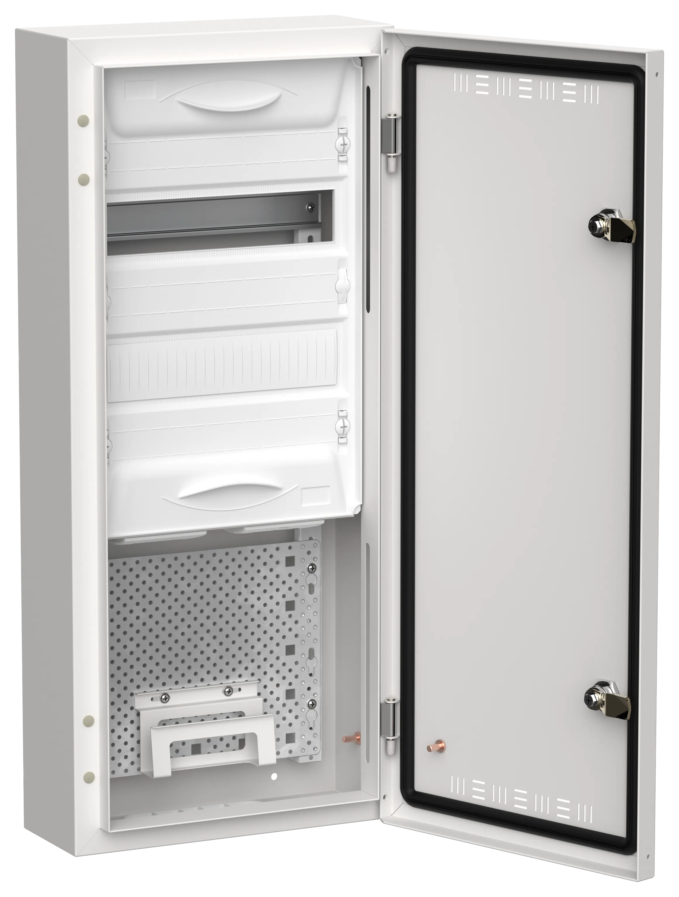 TITAN 5 Корпус комбинированный ЩРн-24 (1х48) 710х310х140мм IP30 белый IEK