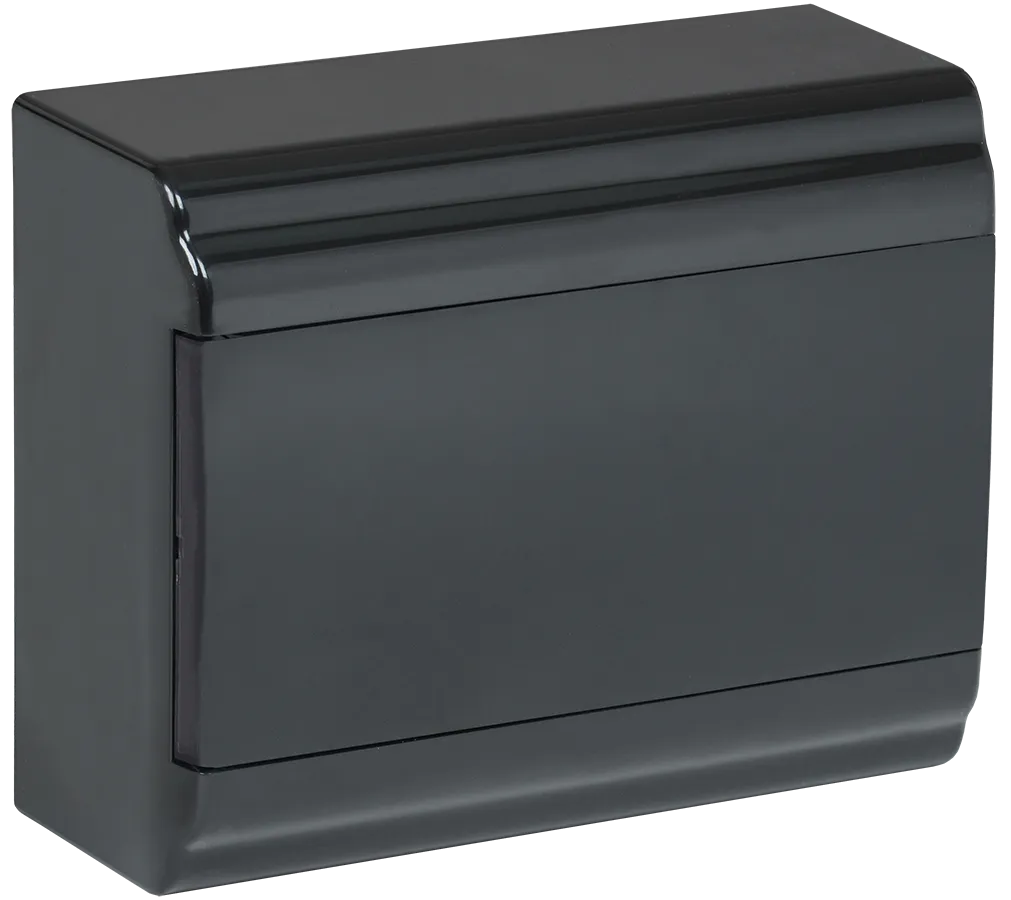 PRIME Корпус пластиковый ЩРН-П-9 модулей навесной черный IP41 IEK