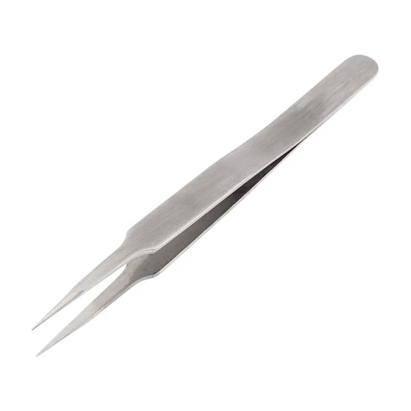 Пинцет прямой с острыми кончиками 120мм REXANT 12-0375