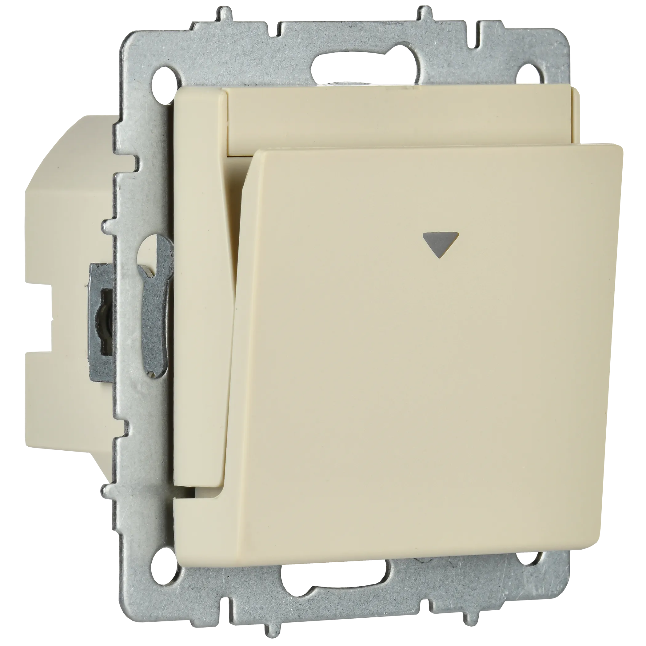 BRITE Выключатель карточный 30А ВС10-1-8-БрКр бежевый IEK - Фото 4