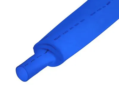 Трубка термоусаживаемая ТУТ нг 40,0/20,0мм, синяя, упаковка 10 шт. по 1м REXANT - Фото 2