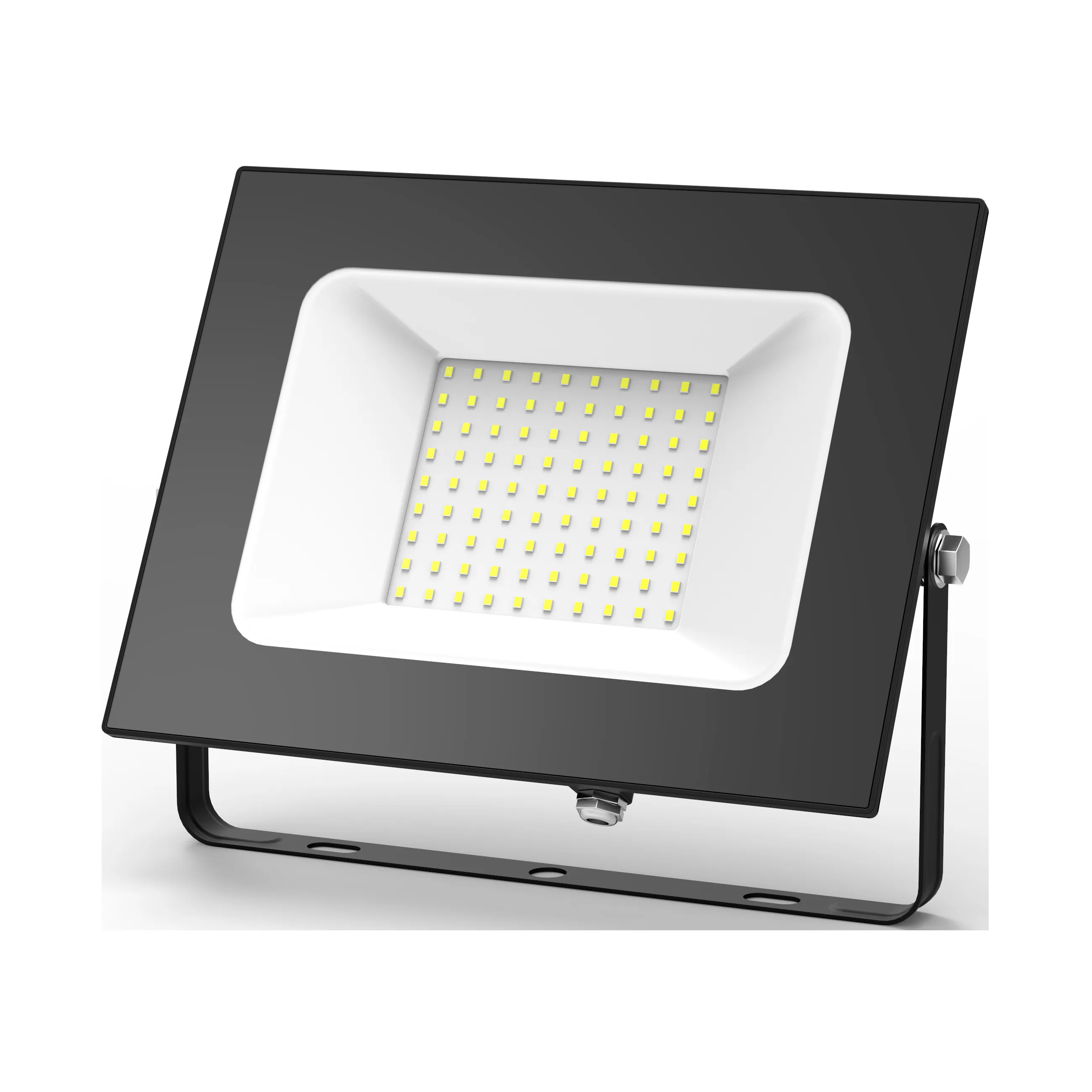 Прожектор светодиодный 20Вт, 1600лм, 6500K, черный, IP65 DEKRON