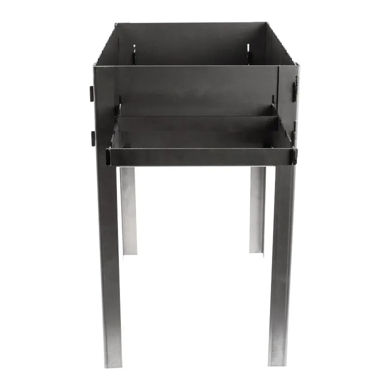 Мангал разборный 910х295х155мм, в картонной коробке СОКОЛ - Фото 4