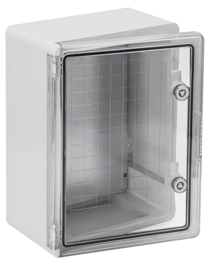 Корпус пластиковый ЩМПп 400х300х170мм прозрачная дверь УХЛ1 IP65 IEK