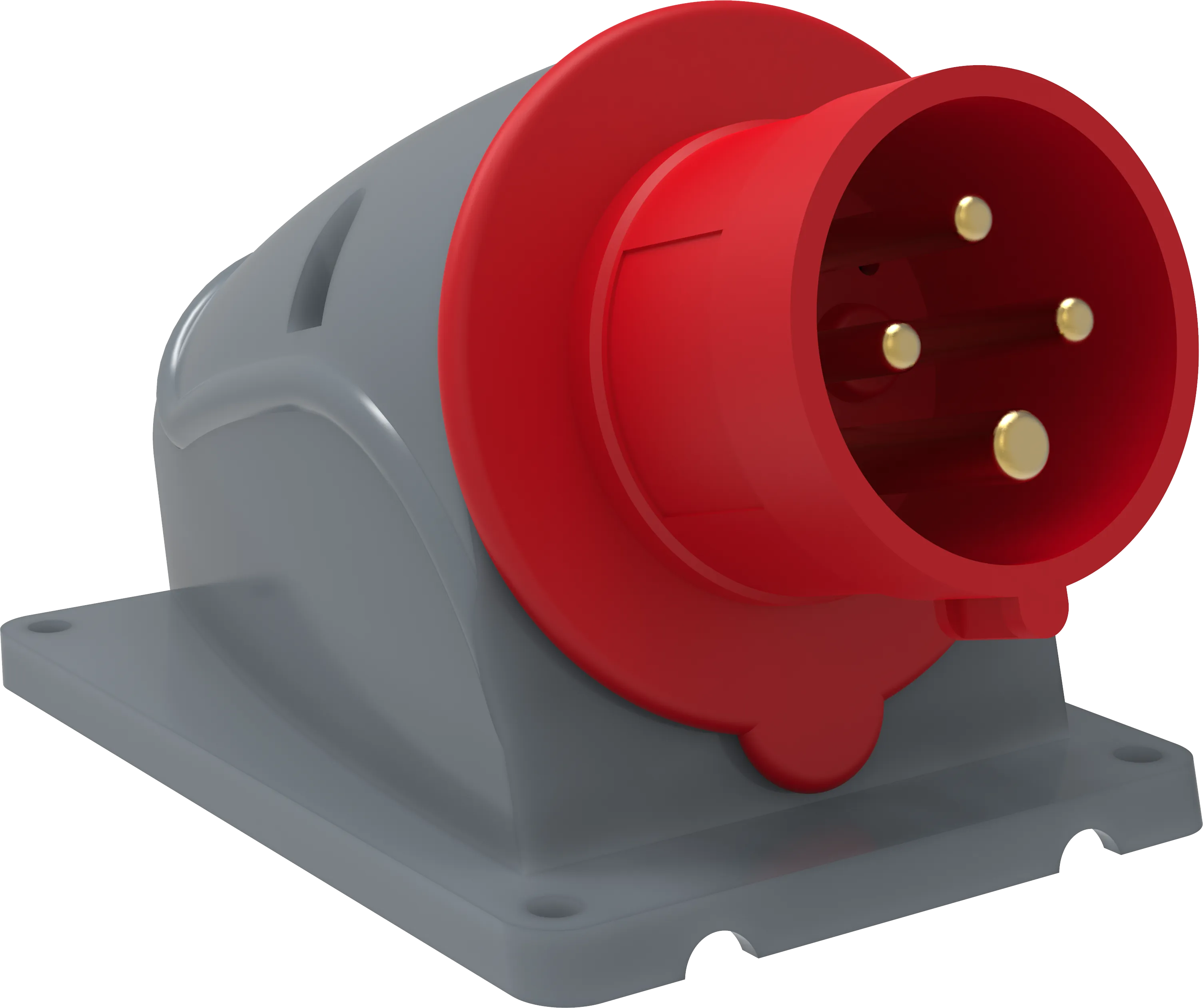 MAGNUM Вилка стационарная ССИ-514 16А-6ч/380-415В 3P+PE IP44 IEK