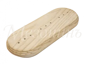 Накладка "Ретро" на оцилиндрованное бревно D220мм., 3-местная, внешний размер: 244 х 106 мм., ТМ "Ме GE71723-00